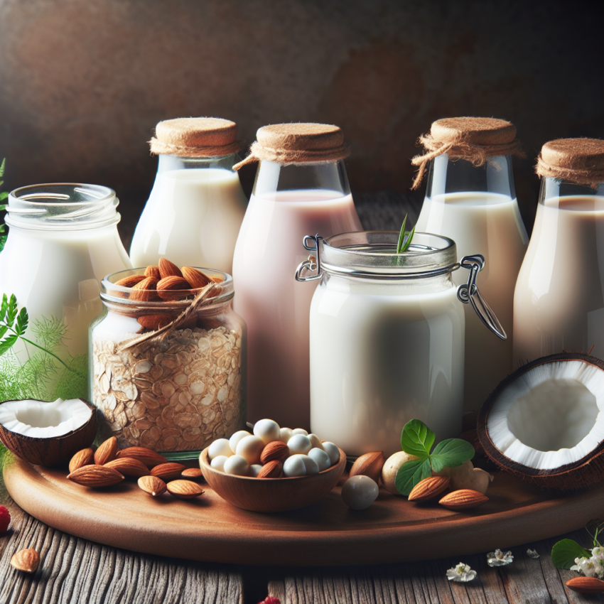 Pflanzliche milchalternativen: Welche passen zu welchem zweck?